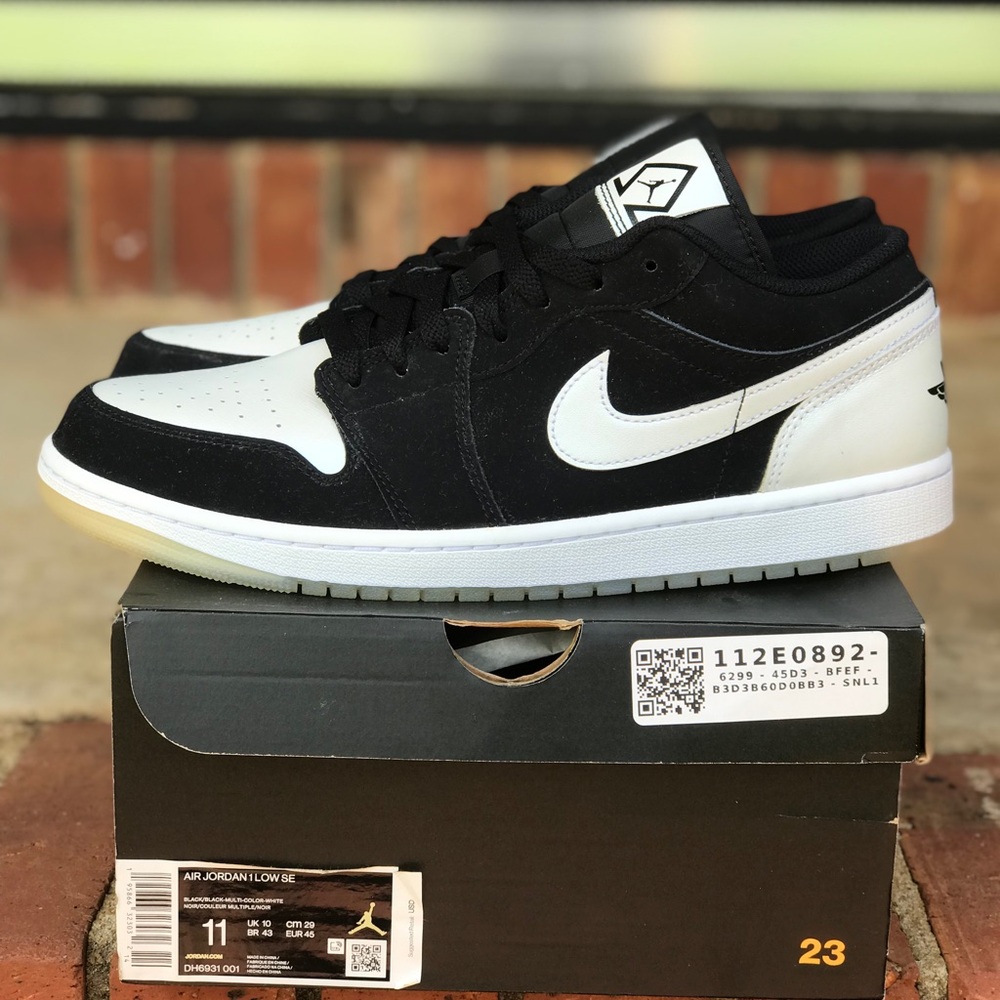 Air Jordan 1 Low SE Diamond Shorts Size 11 *Tried On - Picture 2 of 8
